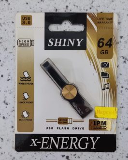 فلش مموری 64 گیگ ایکس انرژی مدل شاینی ظرفیت 64 گیگ با بدنه فلزی