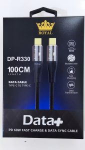 کابل تایپ سی به تایپ سی دیتا پلاس مدل Data Plus DP-R330 9 کابل تایپ سی به تایپ سی DP-R330 از برند دیتا پلاس