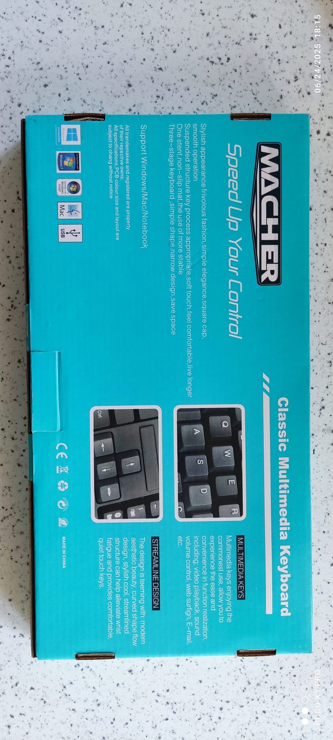 کیبورد Macher مدل MR-306 3 کیبورد Macher مدل MR-306 - Image 3