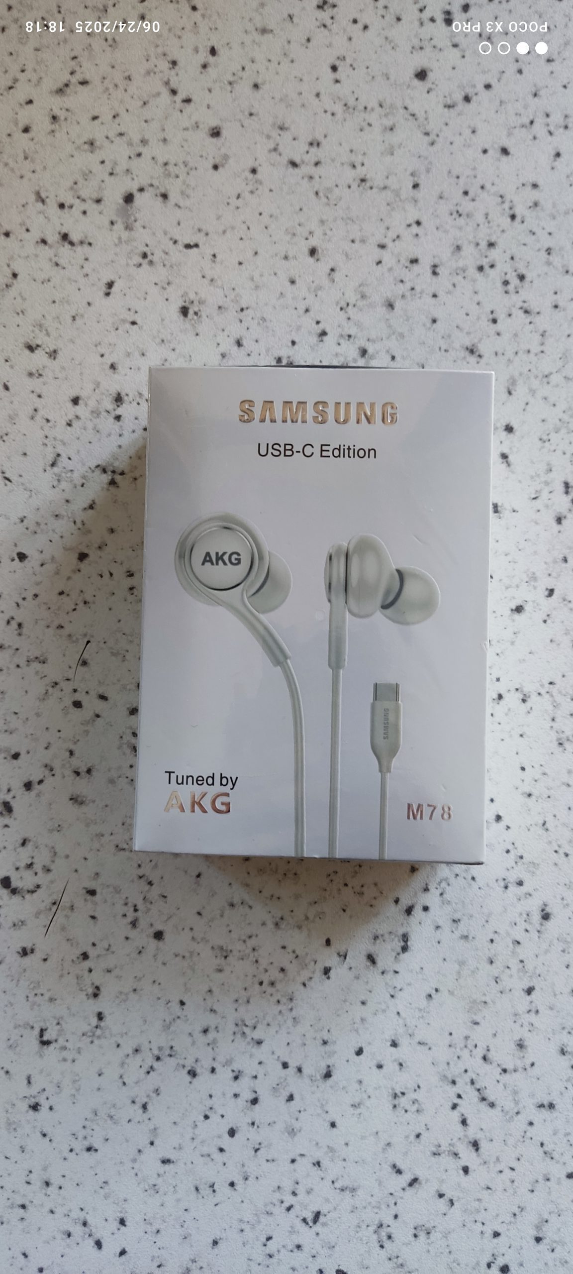 هندزفری تایپ سی سامسونگ AKG M78 1 هندزفری تایپ سی سامسونگ