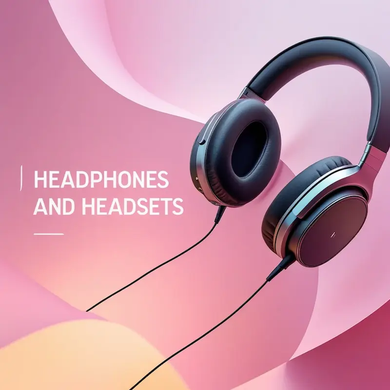 بنر هدفون و هندزفری